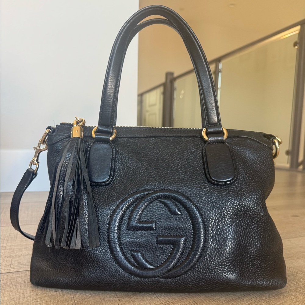 Gucci Black Soho Handbag